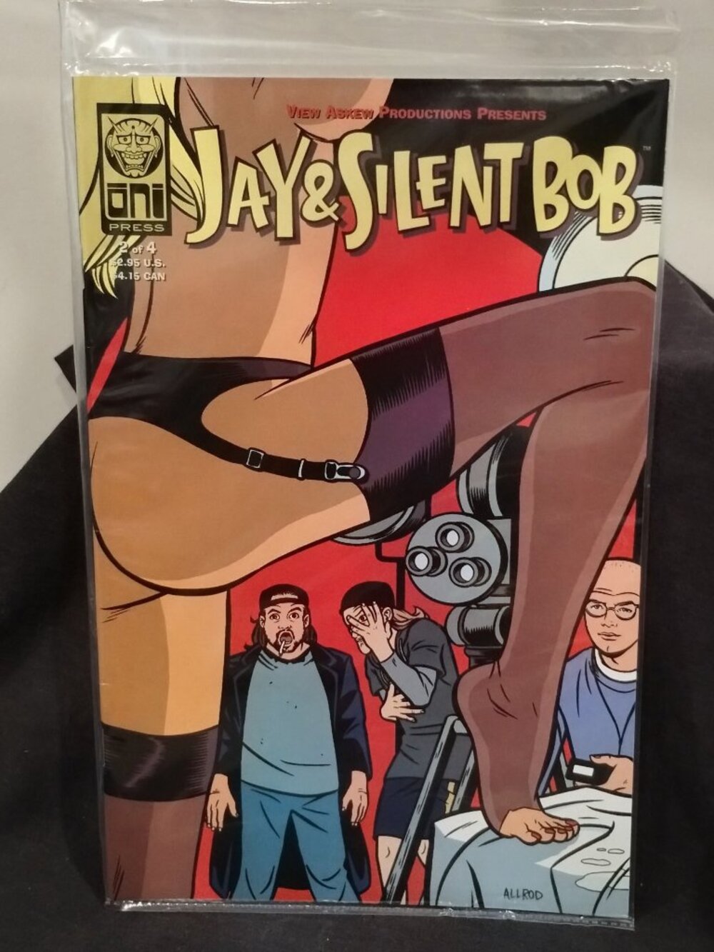 Jay and Silent Bob #2 (1998) Michael Allred Cover Art - Kevin Smith
